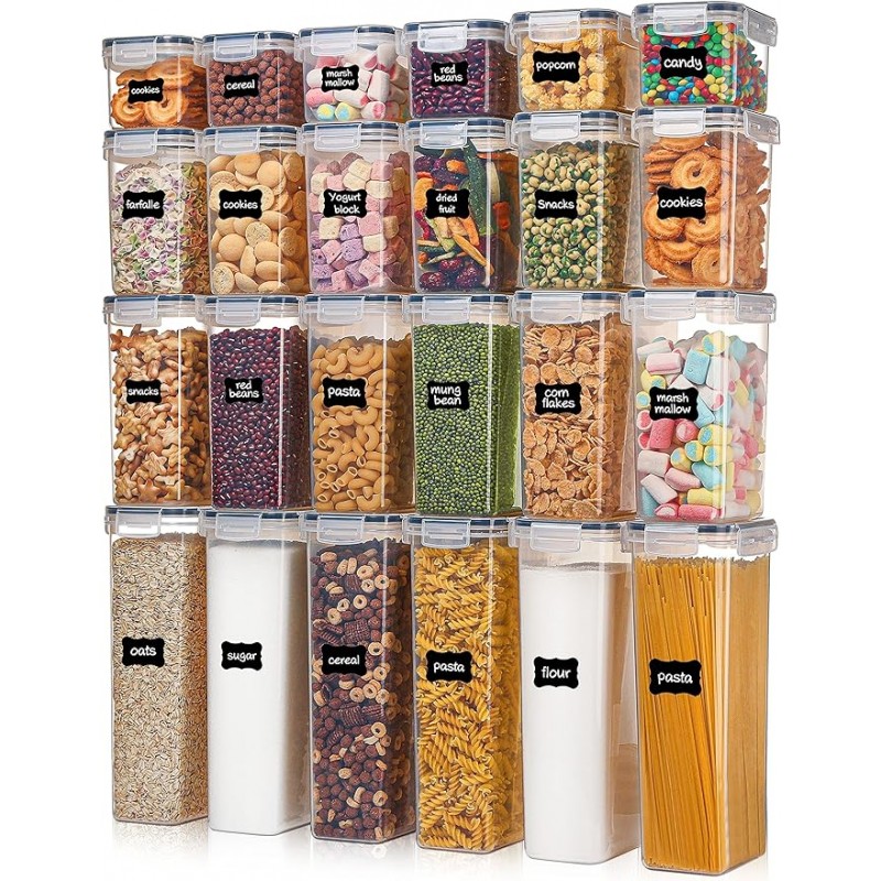 Vtopmart recipientes de almacenamiento de alimento...